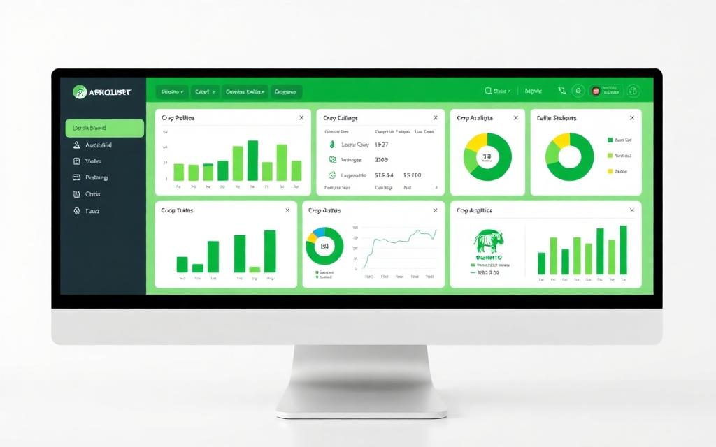 Dashboard Desktop AgroFarmData